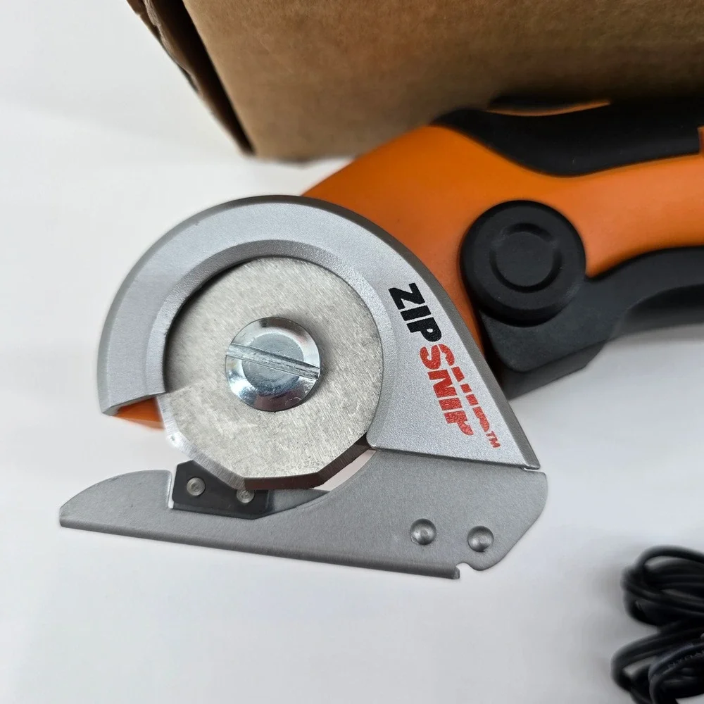 Worx ZipSnip Cordless Electric Scissors 4V Rotary Cutter Orange WX081L.1 NEW